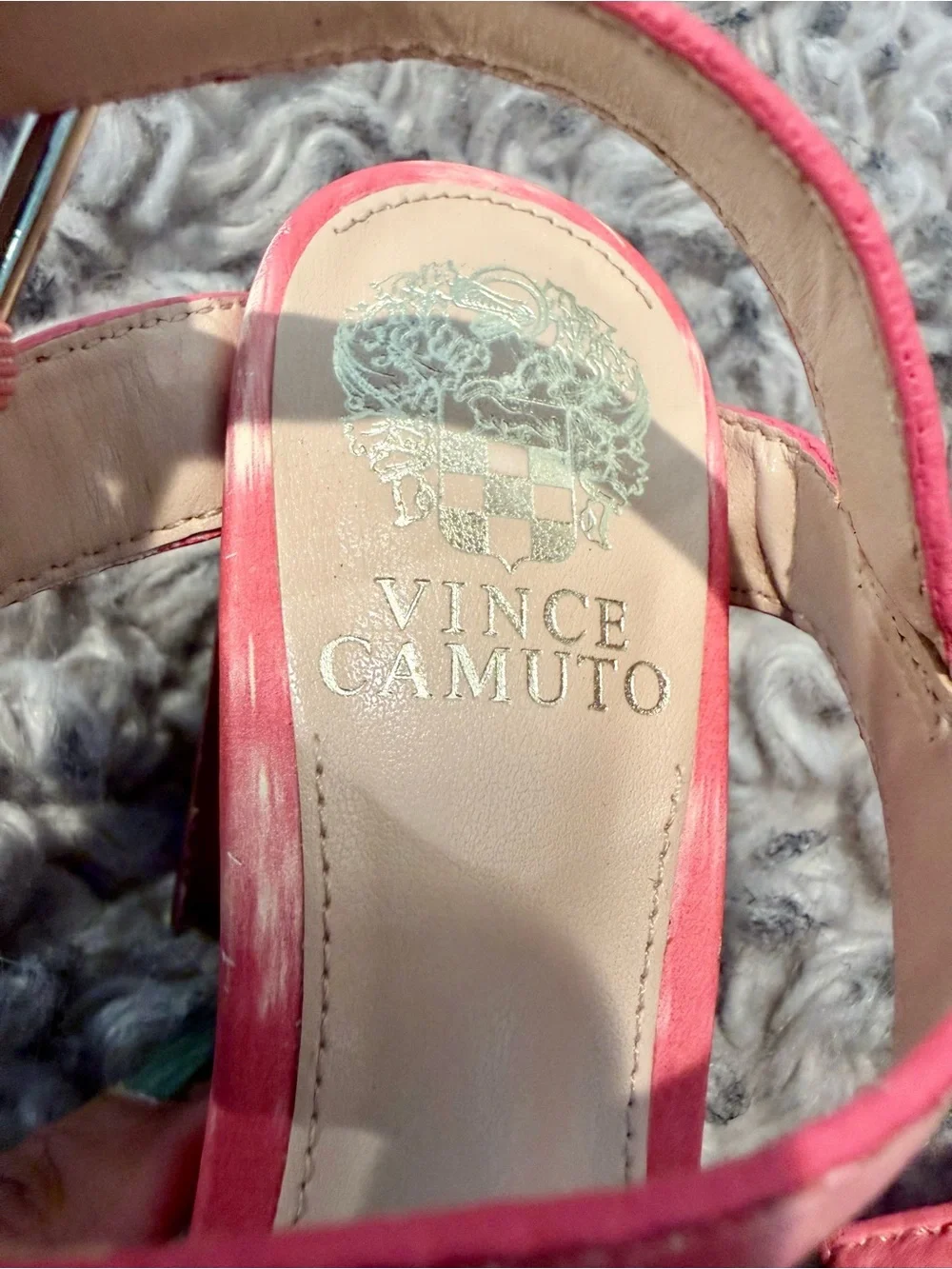 Vince Camuto Size 6.5 Block Sandals Heels NWOB